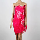 Bamboo on Hot Pink
